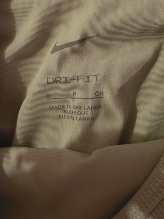 Nike Beige Dri-FIT Athletic Tank Top - Picture 3 of 4